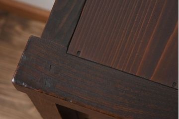 アンティーク家具　明治大正期　リサイズ品　アンティーク収納箪笥(帳場箪笥)