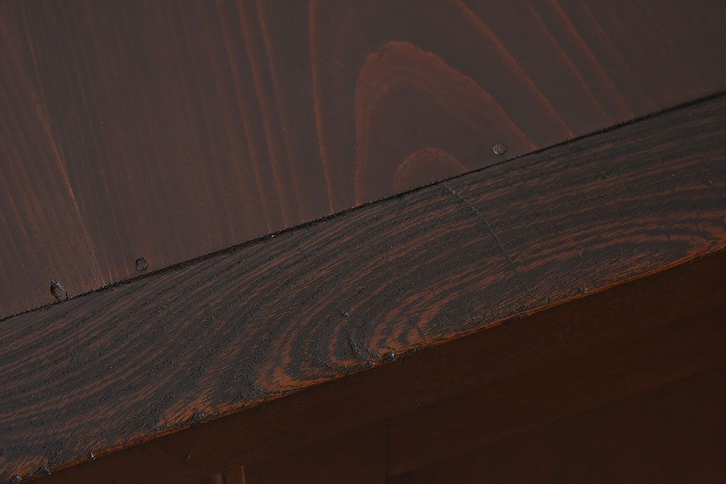 アンティーク家具　明治大正期　リサイズ品　アンティーク収納箪笥(帳場箪笥)