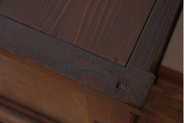 アンティーク家具　明治大正期　リサイズ品　アンティーク収納箪笥(帳場箪笥)