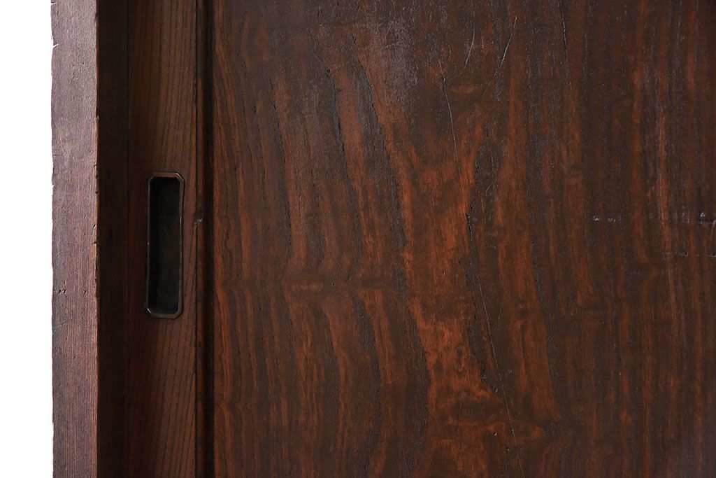 アンティーク家具　明治大正期　リサイズ品　アンティーク収納箪笥(帳場箪笥)