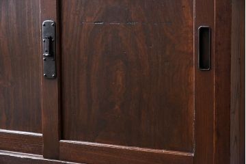 アンティーク家具　明治大正期　リサイズ品　アンティーク収納箪笥(帳場箪笥)