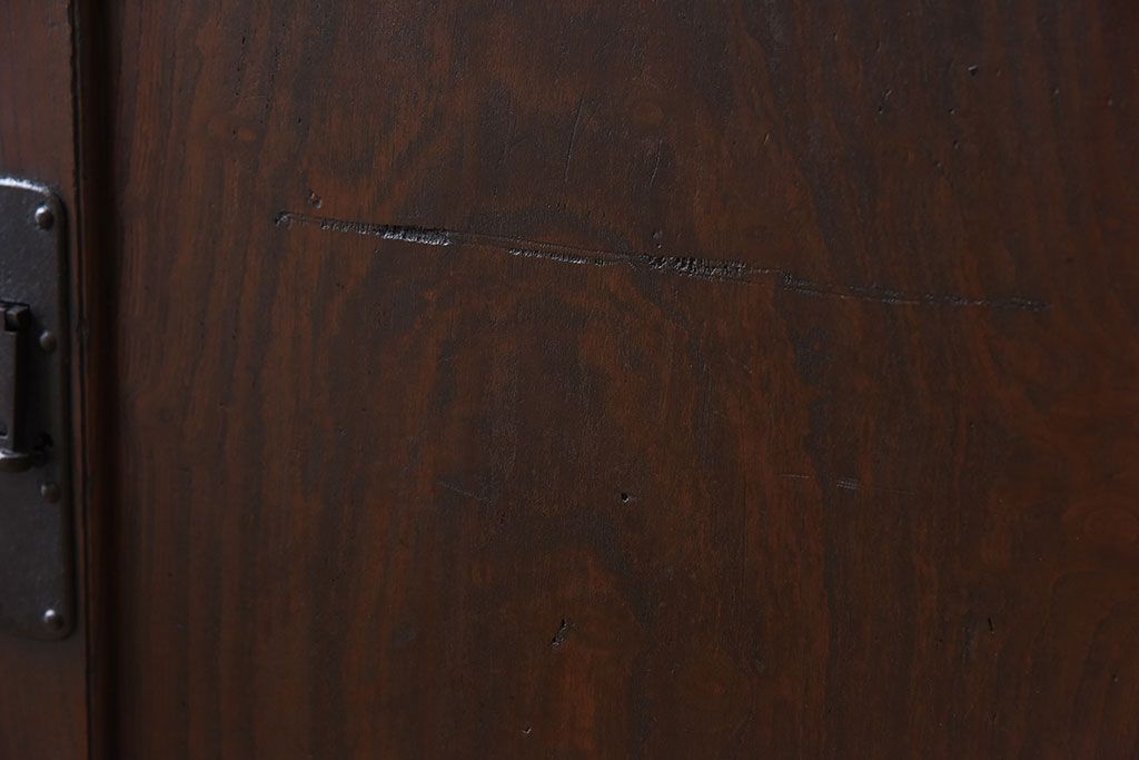 アンティーク家具　明治大正期　リサイズ品　アンティーク収納箪笥(帳場箪笥)