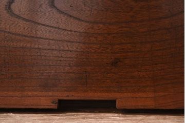 明治期　特大サイズ!欅材一枚板のアンティーク床板