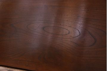 明治期　特大サイズ!欅材一枚板のアンティーク床板