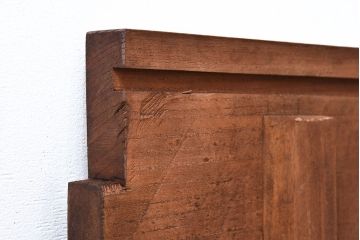 明治期　特大サイズ!欅材一枚板のアンティーク床板