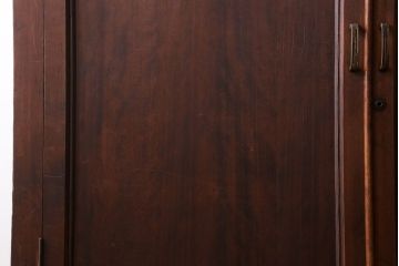 アンティーク家具　観音扉の大きなアンティーク収納棚(戸棚)