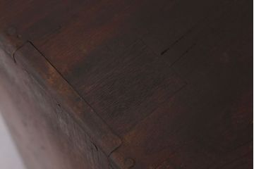 レトロ家具　レトロスタイル　栓材!チェッカーガラス入りのアンティーク収納棚(茶箪笥)