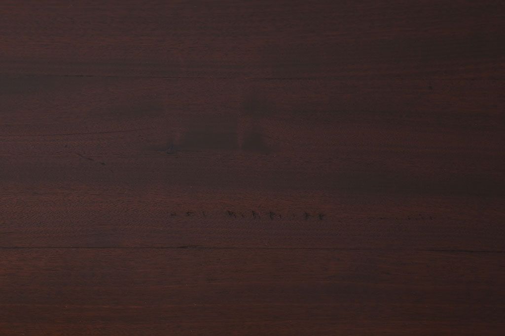 レトロ家具　両面使用可能!レトロな和製アンティークの片袖机(デスク)