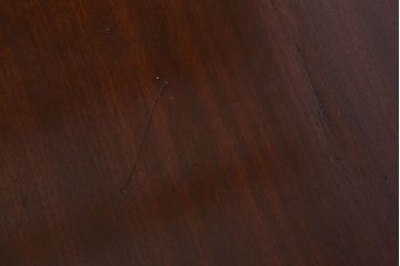 レトロ家具　両面使用可能!レトロな和製アンティークの片袖机(デスク)