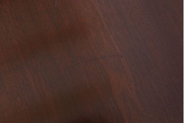 レトロ家具　両面使用可能!レトロな和製アンティークの片袖机(デスク)