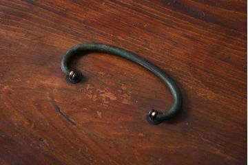 レトロ家具　前面栗材製!レトロかわいいアンティーク小引き出し