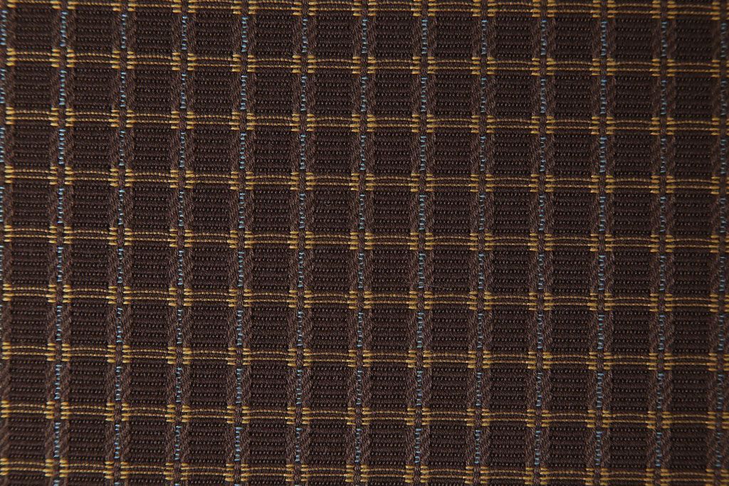 レトロ家具　古い木のレトロなクッション座面角スツール(3)