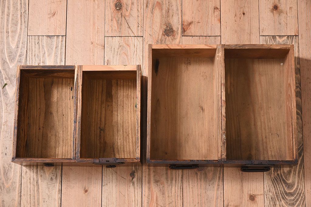 アンティーク家具　アンティーク　明治大正期の古い帳場箪笥