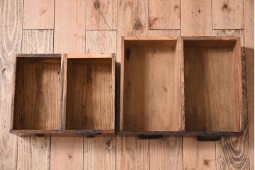 アンティーク家具　アンティーク　明治大正期の古い帳場箪笥