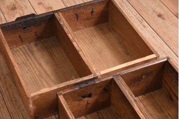 アンティーク家具　アンティーク　明治大正期の古い帳場箪笥