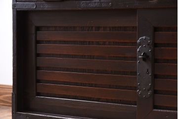 アンティーク家具　アンティーク　明治大正期の古い帳場箪笥