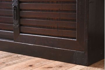 アンティーク家具　アンティーク　明治大正期の古い帳場箪笥