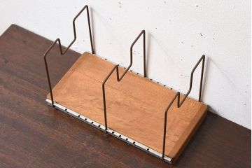 アンティーク雑貨　昭和レトロな本立て