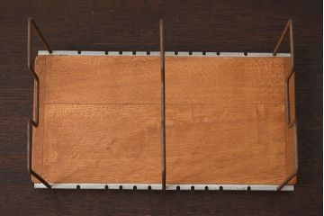 アンティーク雑貨　昭和レトロな本立て