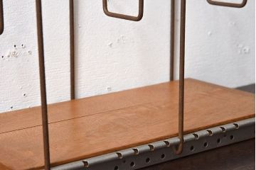 アンティーク雑貨　昭和レトロな本立て