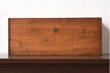 アンティーク雑貨　古い木製の昭和レトロなアンティーク本立て(2)