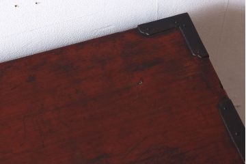 アンティーク家具　古民具・骨董　上質な金具のアンティーク松本帳場箪笥