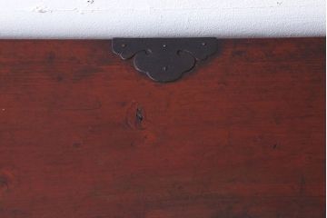 アンティーク家具　古民具・骨董　上質な金具のアンティーク松本帳場箪笥