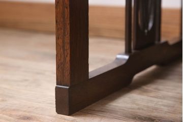 アンティーク家具　透かし彫り　栓材製!大正ロマンスタイルの上質なアンティーク文机