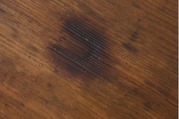 アンティーク家具　素朴でシンプルな木製アンティークベンチ