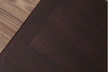 アンティーク家具　上品なデザインの古い総欅製アンティーク二月堂机