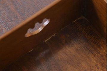 アンティーク雑貨　桑材製　上品なアンティーク煙草盆一対