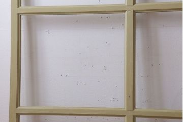 アンティークペイント　おしゃれなフィックス窓