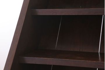 アンティーク雑貨　アンティーク　松材製　厚手素材!古い御屋敷の大型木製階段(10段)