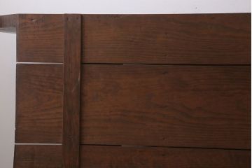 アンティーク雑貨　アンティーク　松材製　厚手素材!古い御屋敷の大型木製階段(10段)