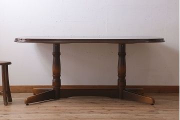 中古　飛騨産業　キツツキマーク　ダイニングテーブル