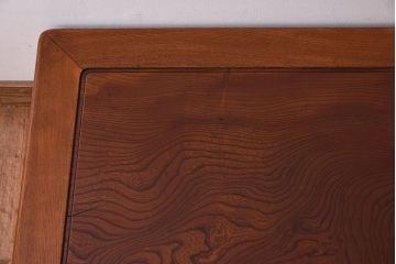 アンティーク家具　天板一枚板!和製アンティークの大ぶりな座卓