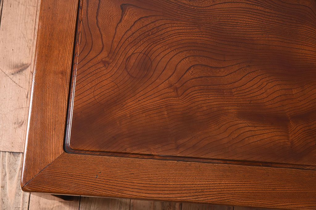 アンティーク家具　天板一枚板!和製アンティークの大ぶりな座卓