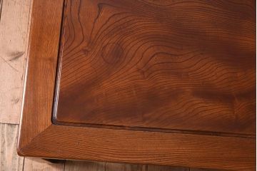 アンティーク家具　天板一枚板!和製アンティークの大ぶりな座卓