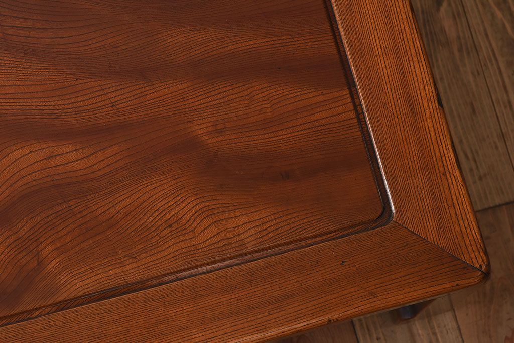 アンティーク家具　天板一枚板!和製アンティークの大ぶりな座卓