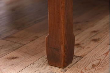 アンティーク家具　天板一枚板!和製アンティークの大ぶりな座卓