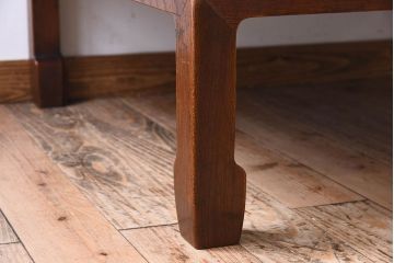 アンティーク家具　天板一枚板!和製アンティークの大ぶりな座卓
