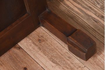 アンティーク家具　天板一枚板!和製アンティークの大ぶりな座卓