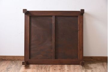 アンティーク家具　天板一枚板!和製アンティークの大ぶりな座卓