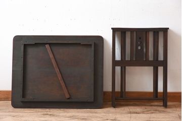 当時物　美品　日本楽器(山葉・ヤマハ)　折りたたみ式テーブル
