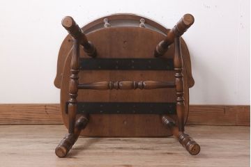 中古　キツツキ　飛騨産業　穂高　アームチェア(キャプテンチェア)(1)