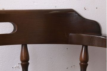 中古　キツツキ　飛騨産業　穂高　アームチェア(キャプテンチェア)(3)