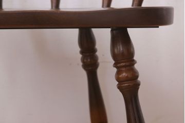 中古　キツツキ　飛騨産業　穂高　アームチェア(キャプテンチェア)(3)