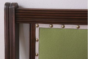 アンティーク家具　明治大正期　樺材　上品なアンティークチェア(椅子)