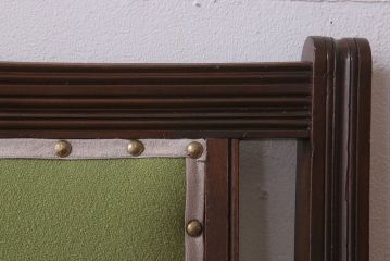 アンティーク家具　明治大正期　樺材　上品なアンティークチェア(椅子)