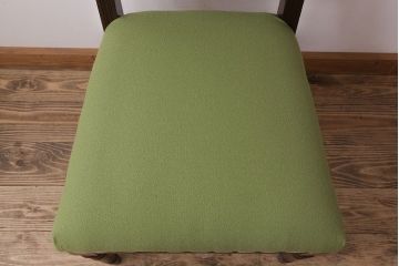 アンティーク家具　明治大正期　樺材　上品なアンティークチェア(椅子)